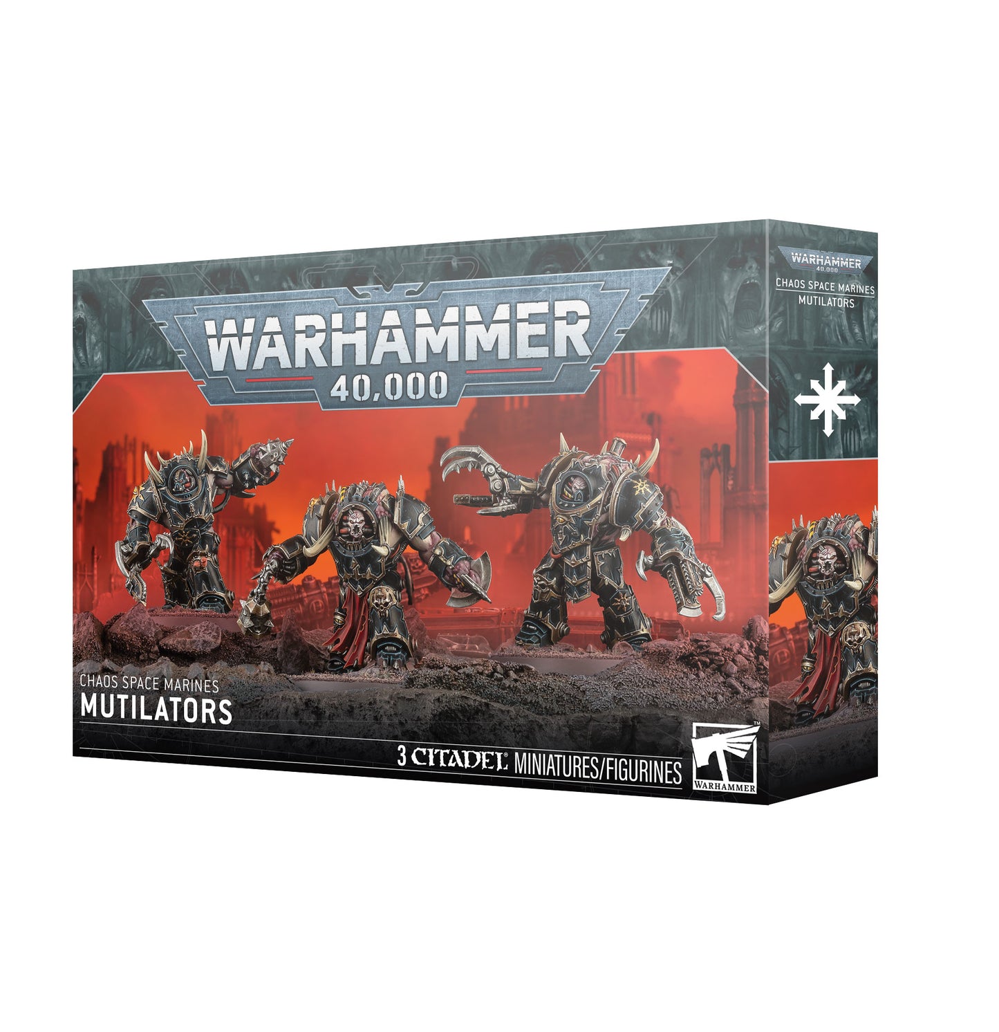 Warhammer 40K Chaos Space Marines Mutilators – Chaos Infantry Unit Kit