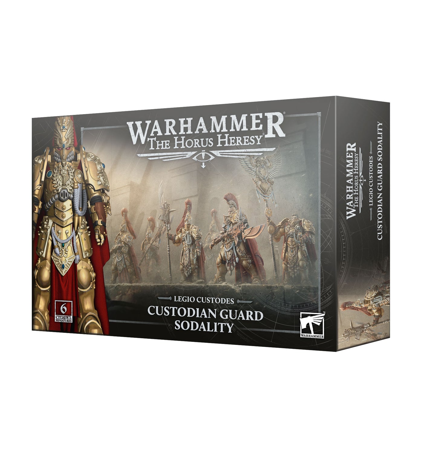 The Horus Heresy Legio Custodes Custodian Guard Sodality - Warhammer Infantry Model Kit