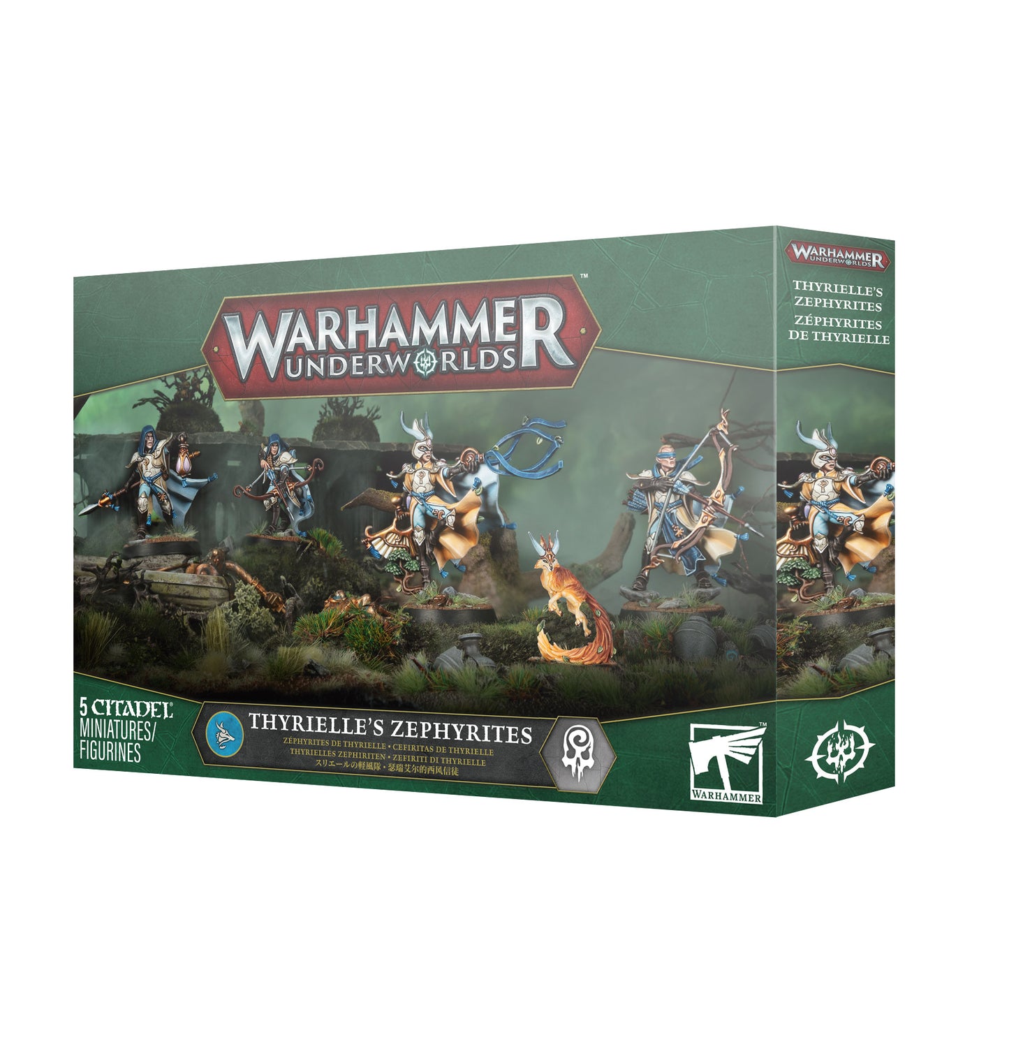 Warhammer Underworlds: Thyrielle's Zephyrites – Lumineth Realmlords Warband Box Set