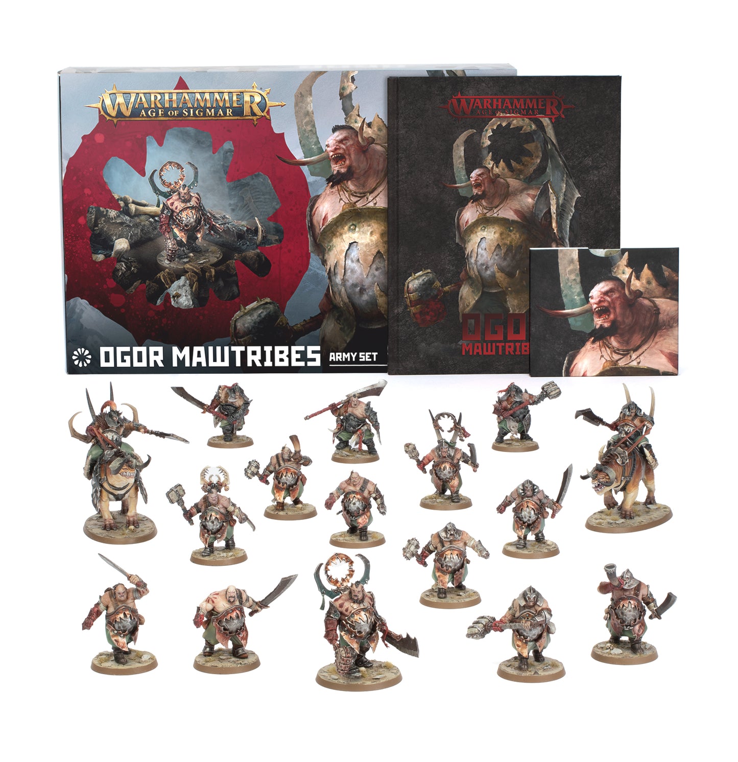 Age of Sigmar Ogor Mawtribes Army Set Miniaturen Englisch
