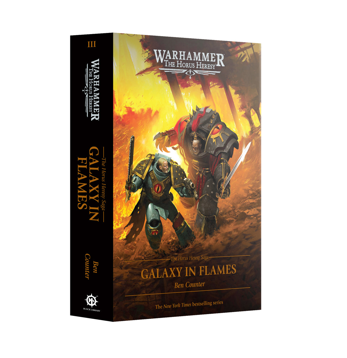 Warhammer Horus Heresy Galaxy in Flames Hardcover Englisch