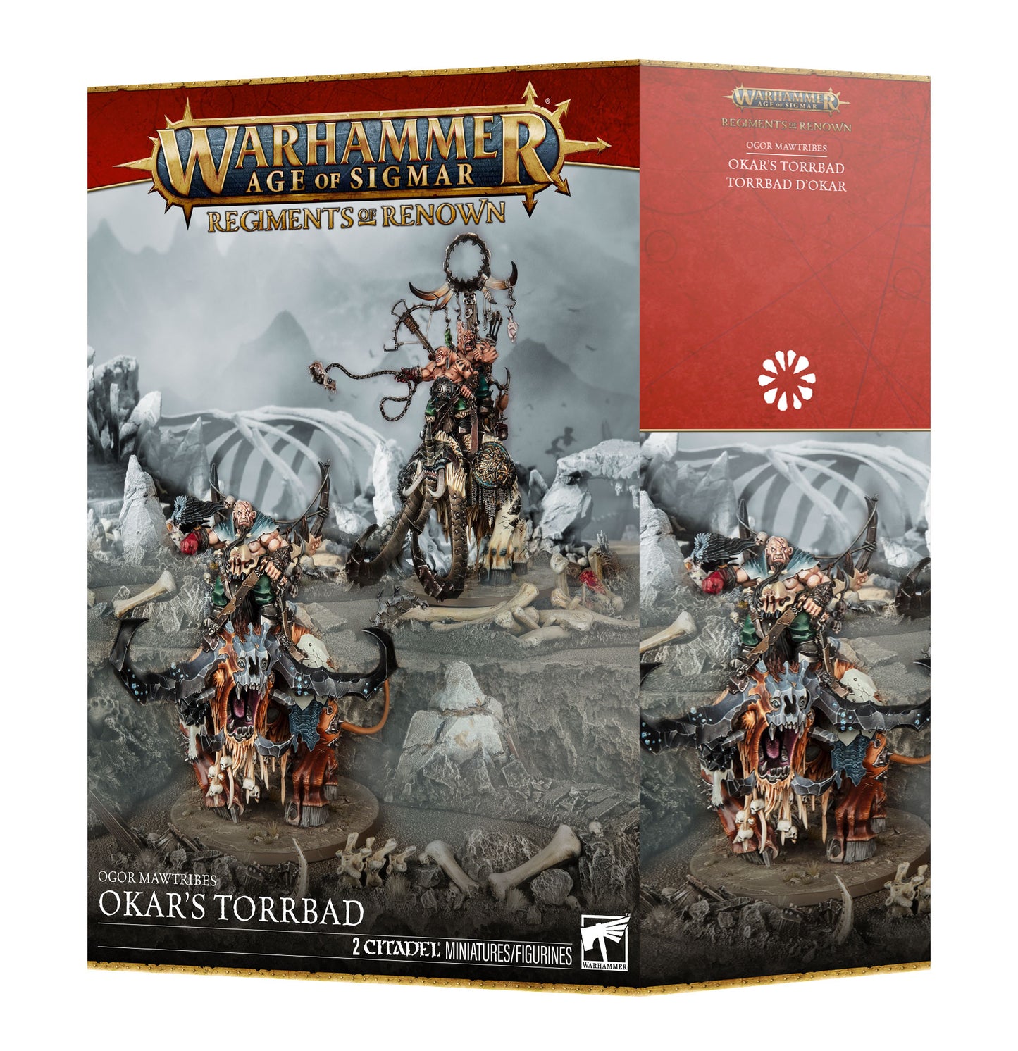 Warhammer Age of Sigmar Ogor Mawtribes Okars Torrbad Miniaturen