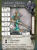 Freebooter Miniatures Johnny Darko Neu SCH 039