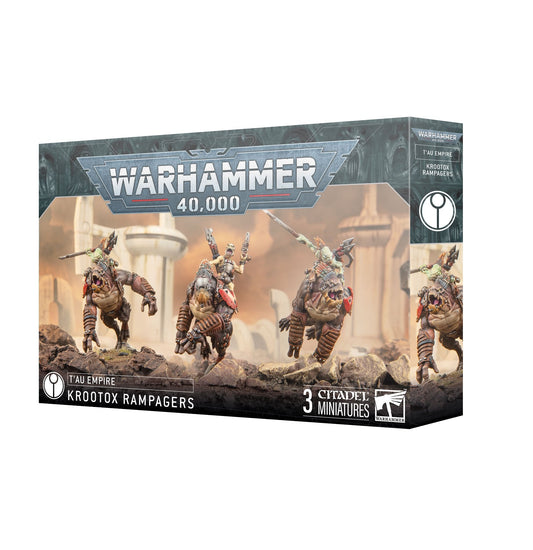 Miniatur des Krootox-Verwüsters aus Warhammer