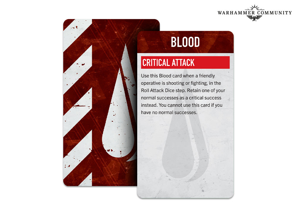 Mission Card Deck Kill Team Blood and Zeal Deutsch