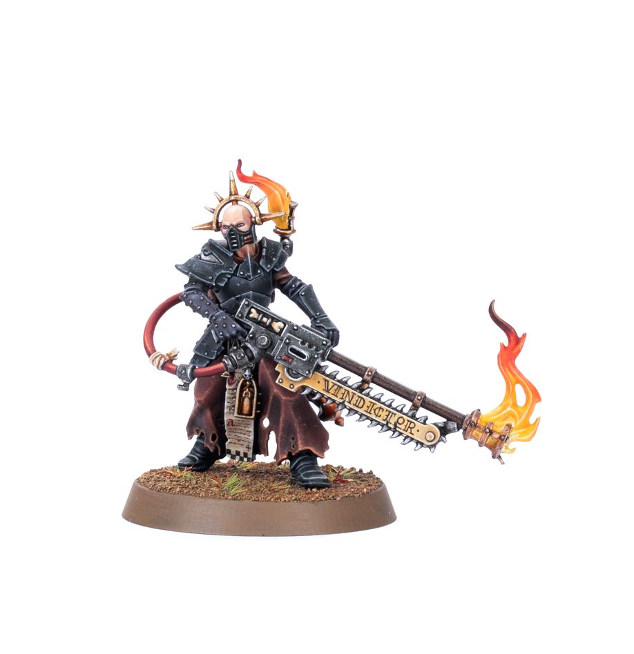 Ministorum Priest mit Vindicator Inquisition Imperial Agents Warhammer 40k