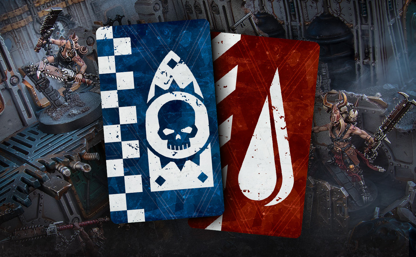 Mission Card Deck Kill Team Blood and Zeal Deutsch