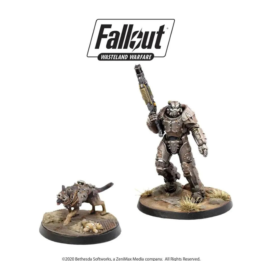 Fallout: Wasteland Warfare - X-01 Survivor & Dogmeat Englisch