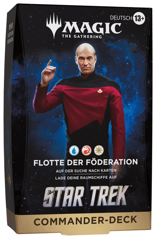 Magic: The Gathering - Star Trek Commander Deck - Federation Fleet (Deutsch)