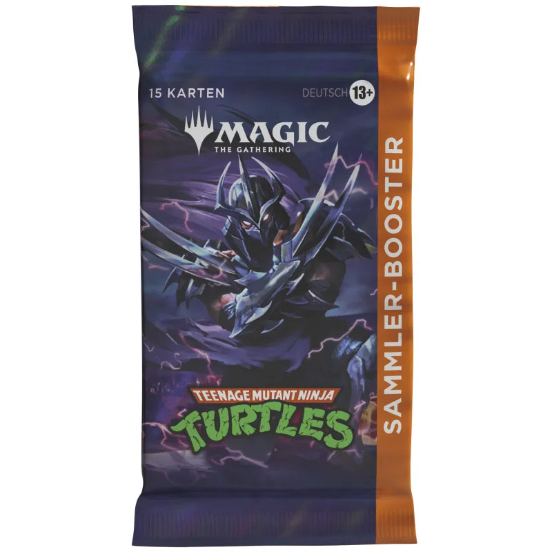 Magic: The Gathering TMNT Collector Booster Sammler-Booster Deutsch Teenage Mutant Ninja Turtles