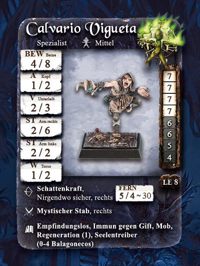 Freebooter Miniatures Calvario und 2 Balagonecos MYS 014