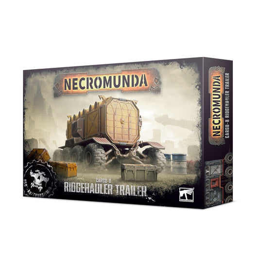 Miniatur des Necromunda Cargo-8 Ridgehauler-Trailers