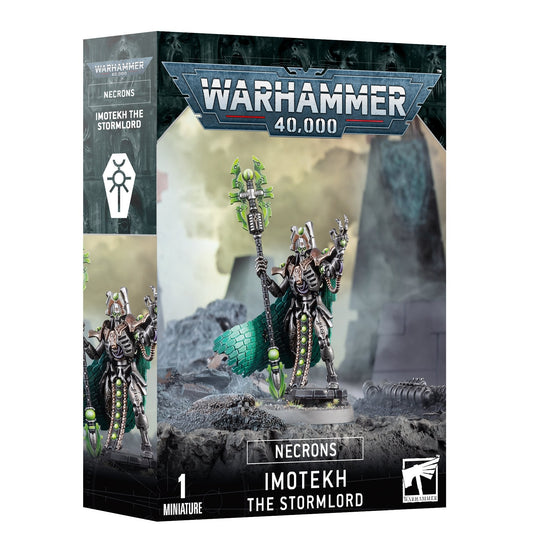 Miniatur von Imotekh der Sturmherr aus Necrons