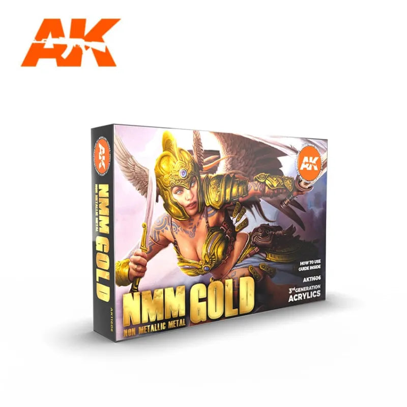 AK Interactive NMM Gold Set 3rd Generation AK-11606 - 6 x 17 ml