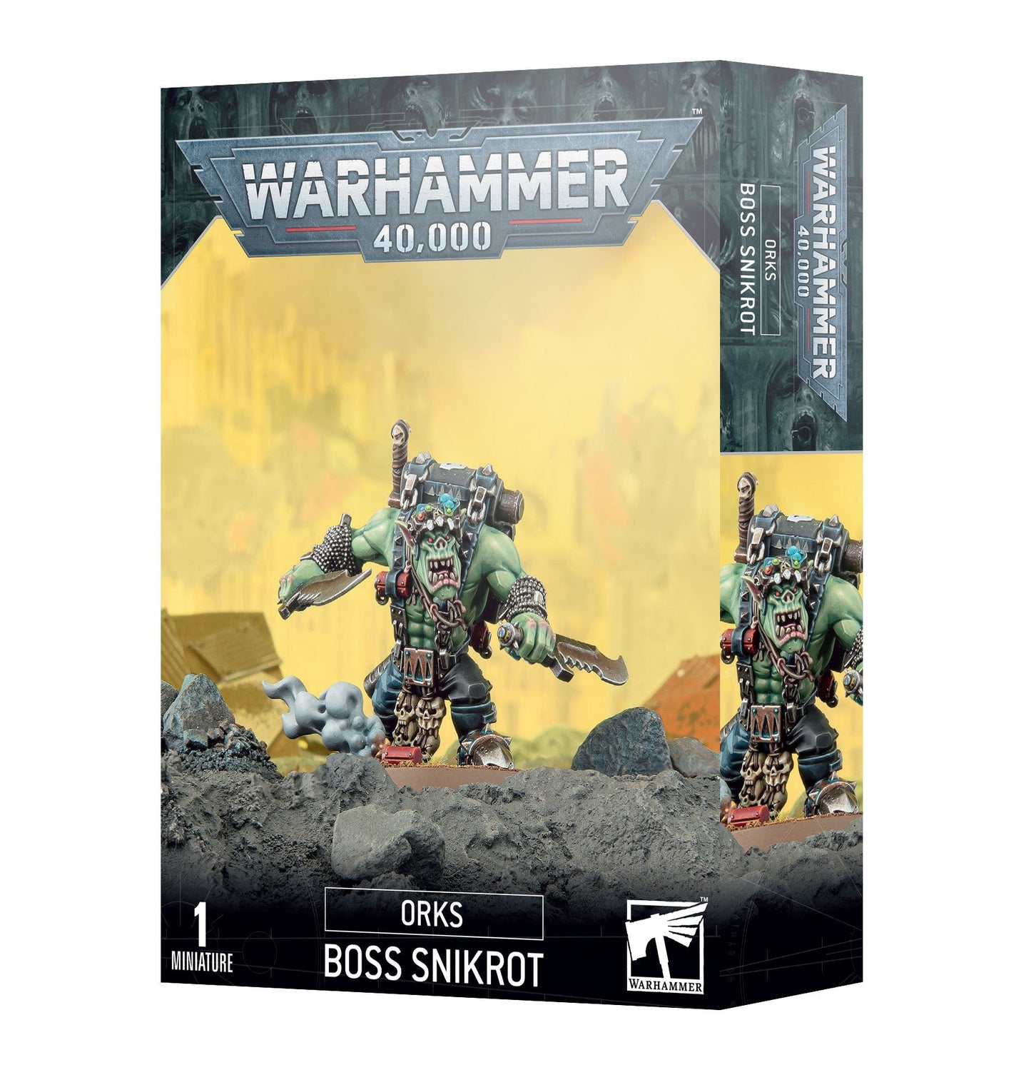 Boss Snikrot Miniatur aus Orks für Warhammer 40k