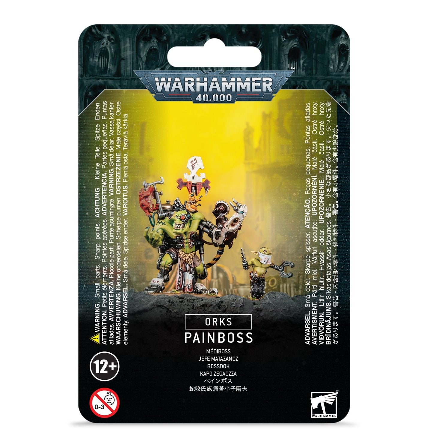 Bossdok Miniatur aus Orks für Warhammer 40k