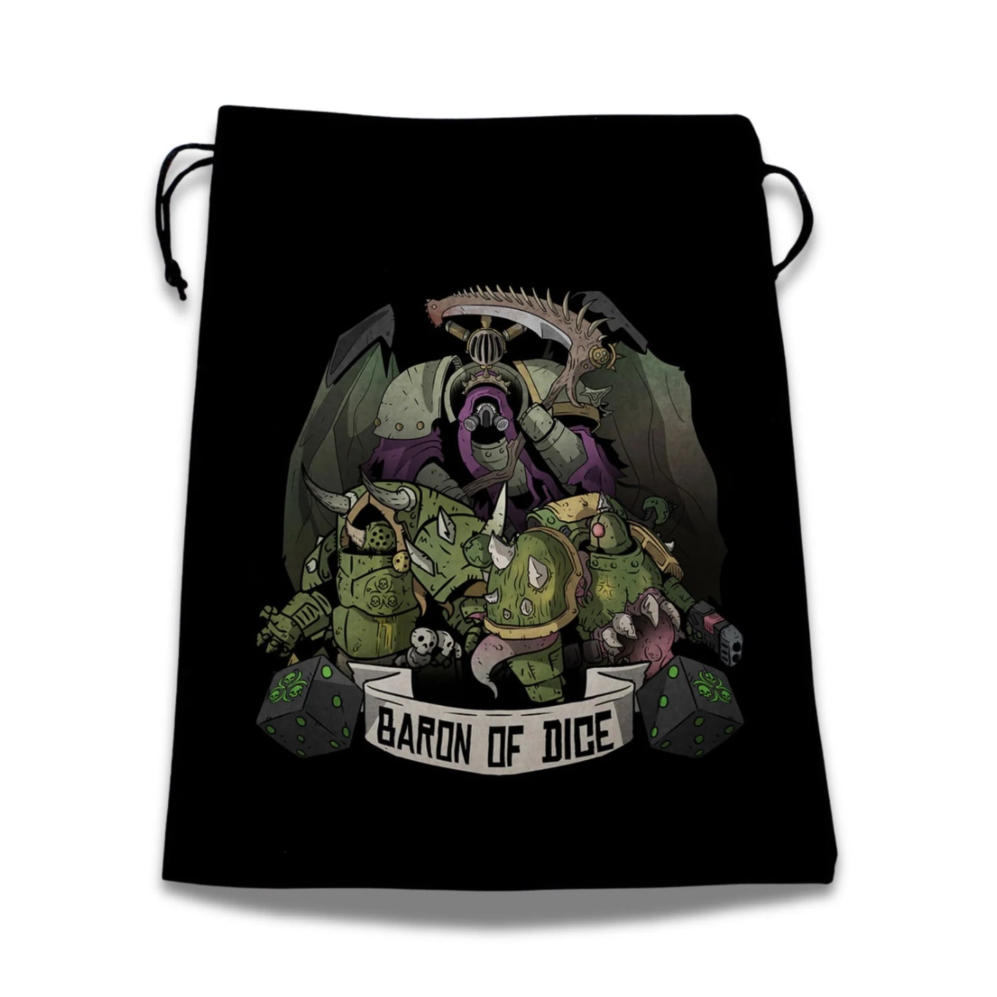 Baron of Dice Plague – Premium-Beutel für Sci-Fi Wargaming
