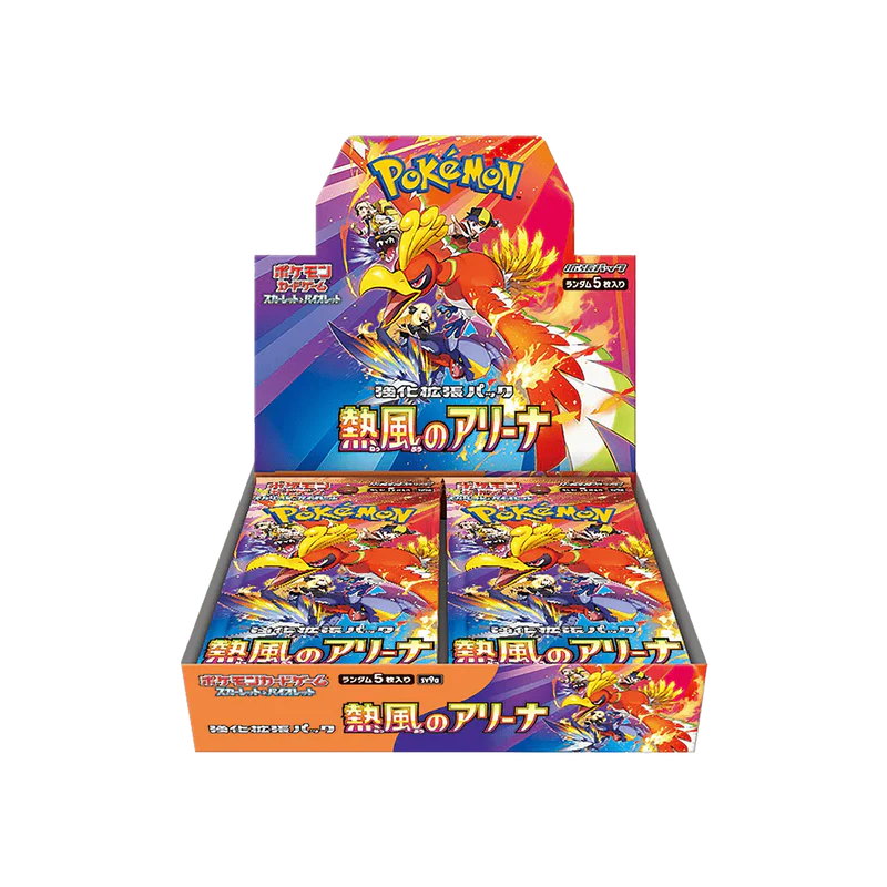 Pokémon TCG: Heat Wave Arena Display (SV9a) – (JP) - Display