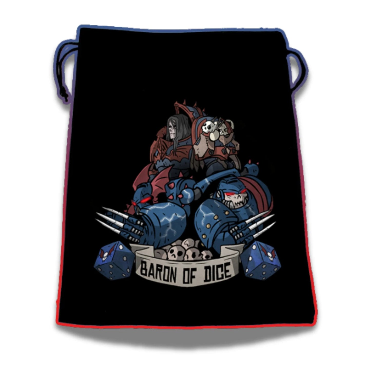 Baron of Dice Claws of Midnight – Premium-Beutel für Sci-Fi Wargaming