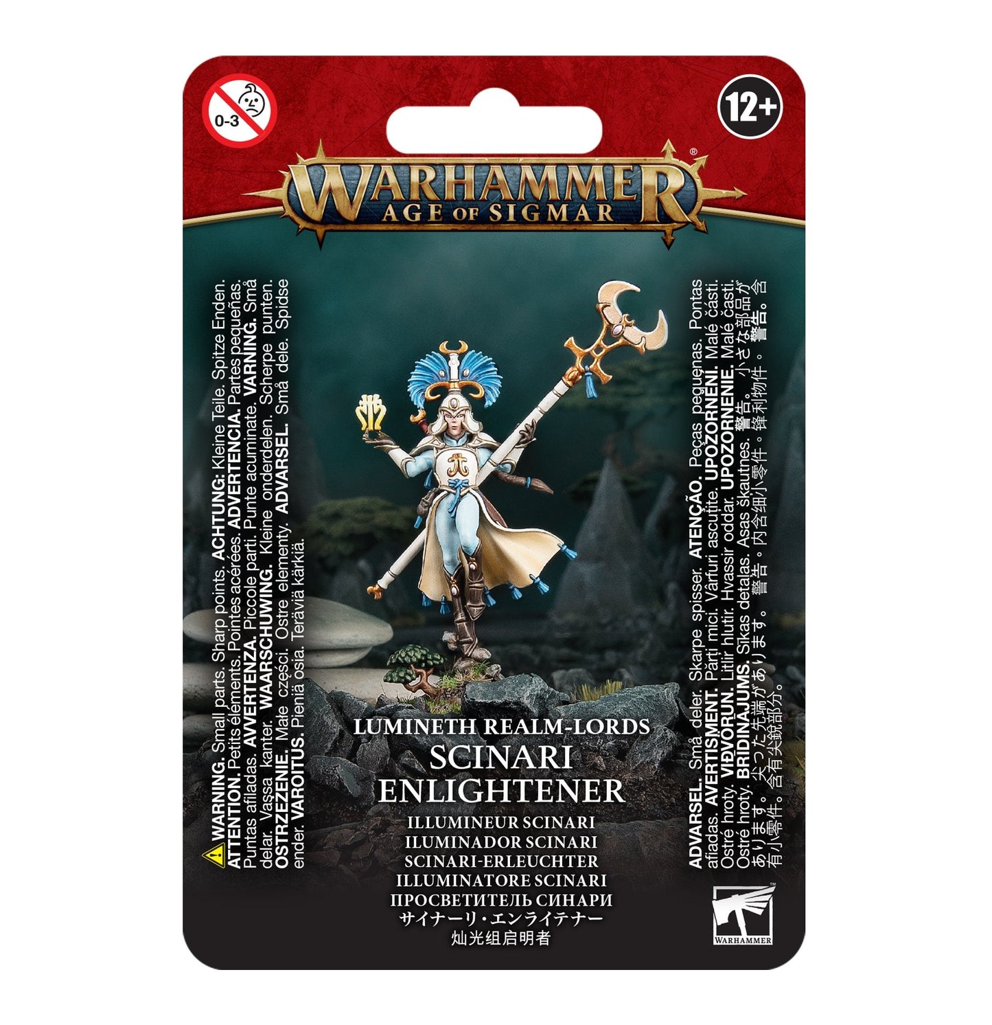 Miniatur des Scinari-Erleuchters aus Lumineth Realm-Lords
