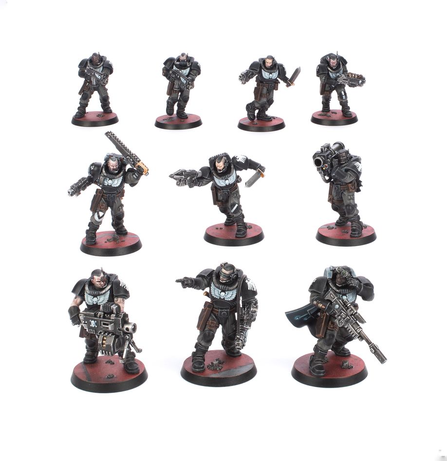 Space Marine Scouts Kill Team Warhammer 40k Ravenguard deutsch Errettung