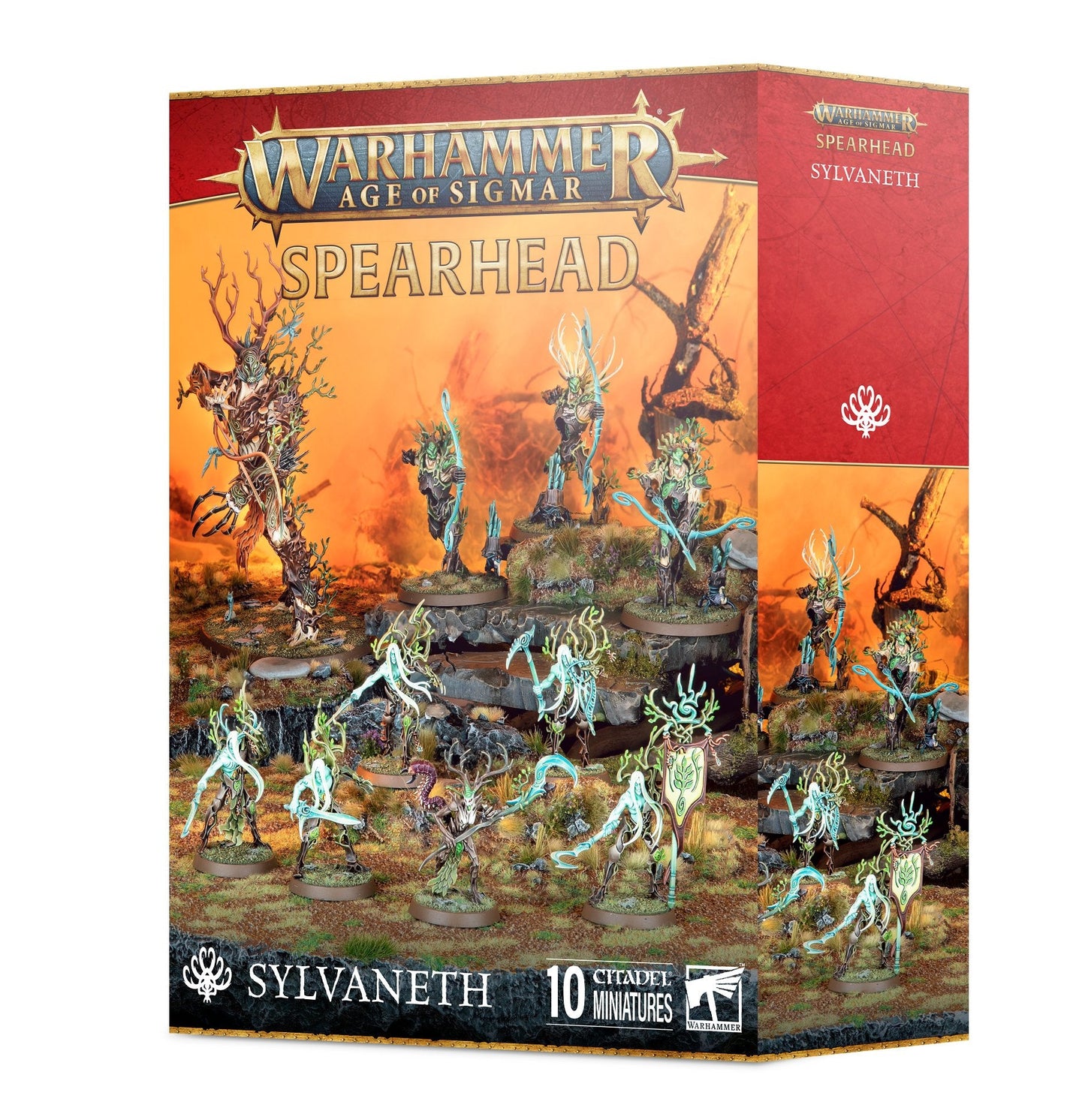 Sylvaneth Speerspitze für Warhammer Age of Sigmar Miniaturen Bausatz Deutsch