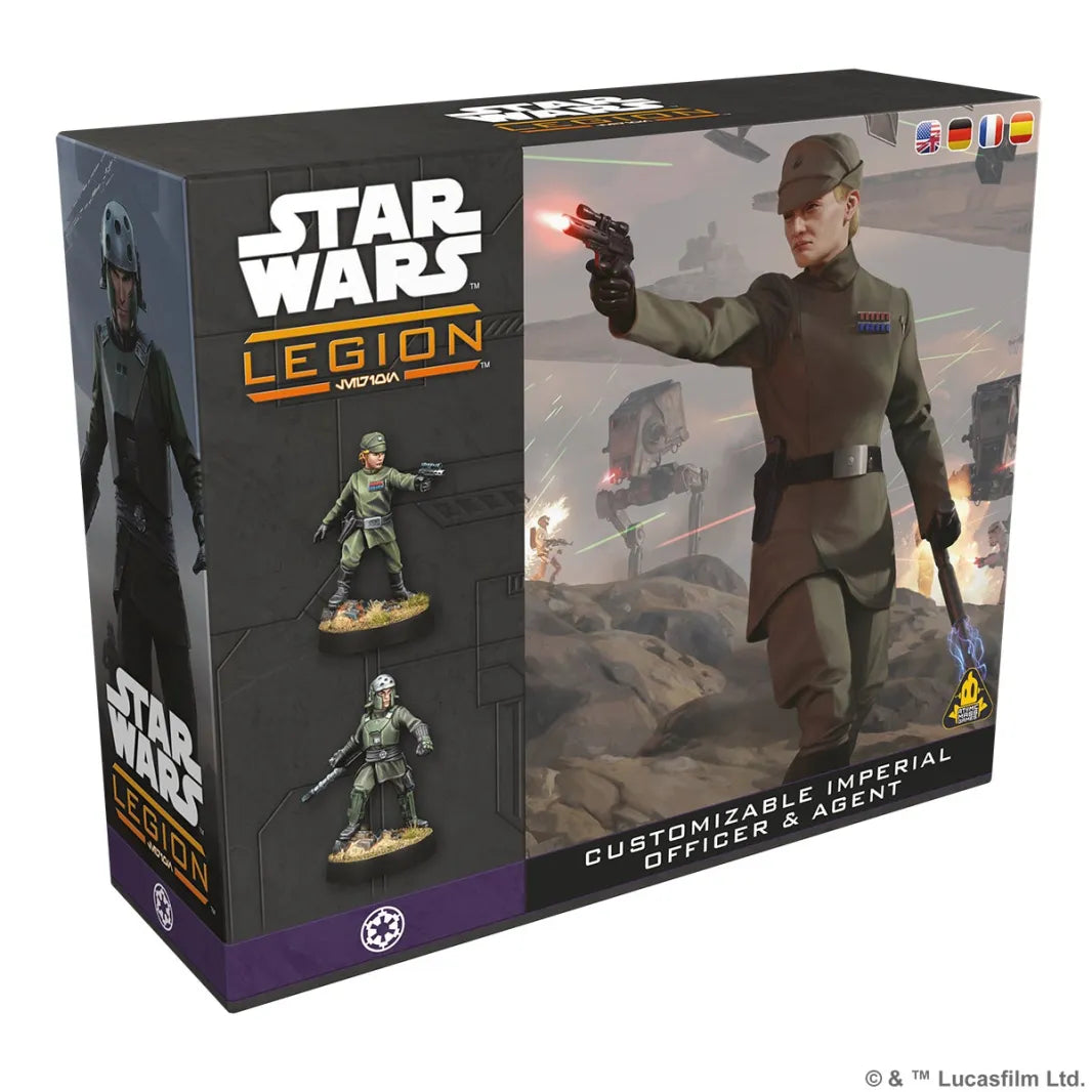 Star Wars: Legion - Customizable Imperial Officer & Agent mehrsprachig