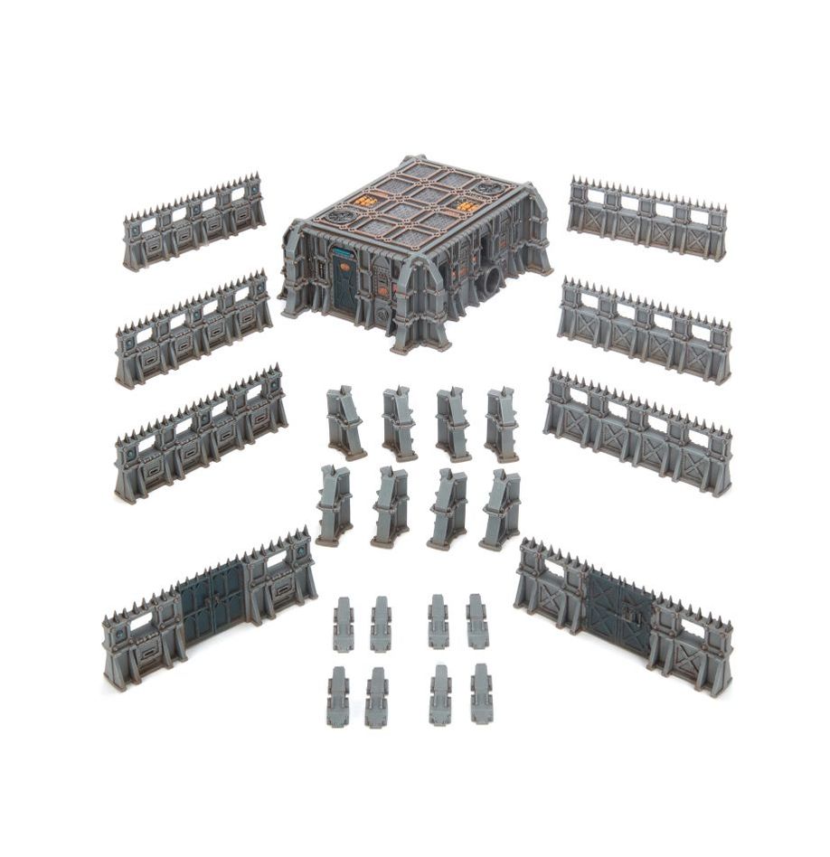 Gelände Terrain STC Bunker Warhammer 40k Ultimate Starter Box Battlezone Fronteris