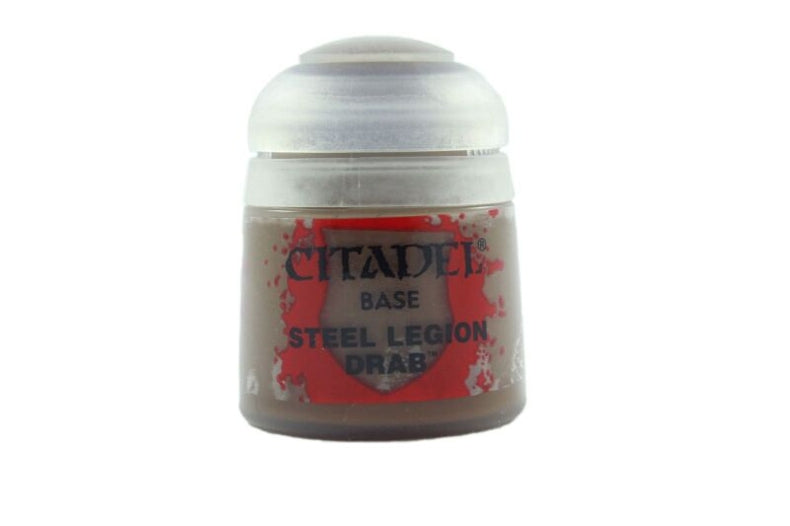 Citadel Base Steel Legion Drab 12ml Warhammer 40,000