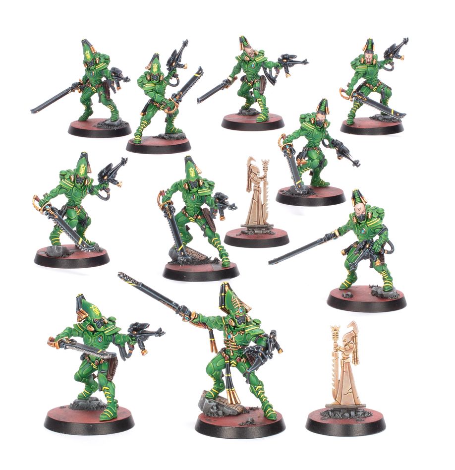 Blades of Khaine Striking Scorpions Kill Team Warhammer 40k Aeldari deutsch Errettung