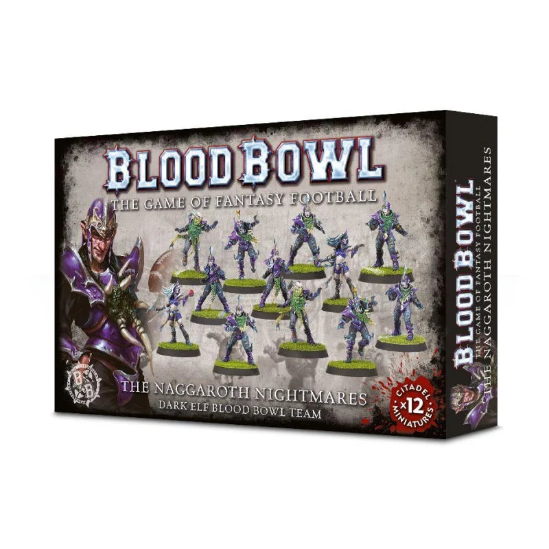 Warhammer 40k Dark Elf Team Blood Bowl Miniatures Games Workshop