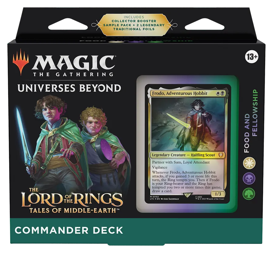 MtG The Lord of the Rings: Tales of Middle-Earth - Commander Deck Food and Fellowship English