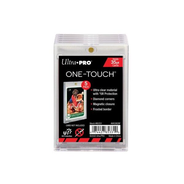 Ultra Pro UV One-Touch Magnetic Holder 35pt – 5er Pack