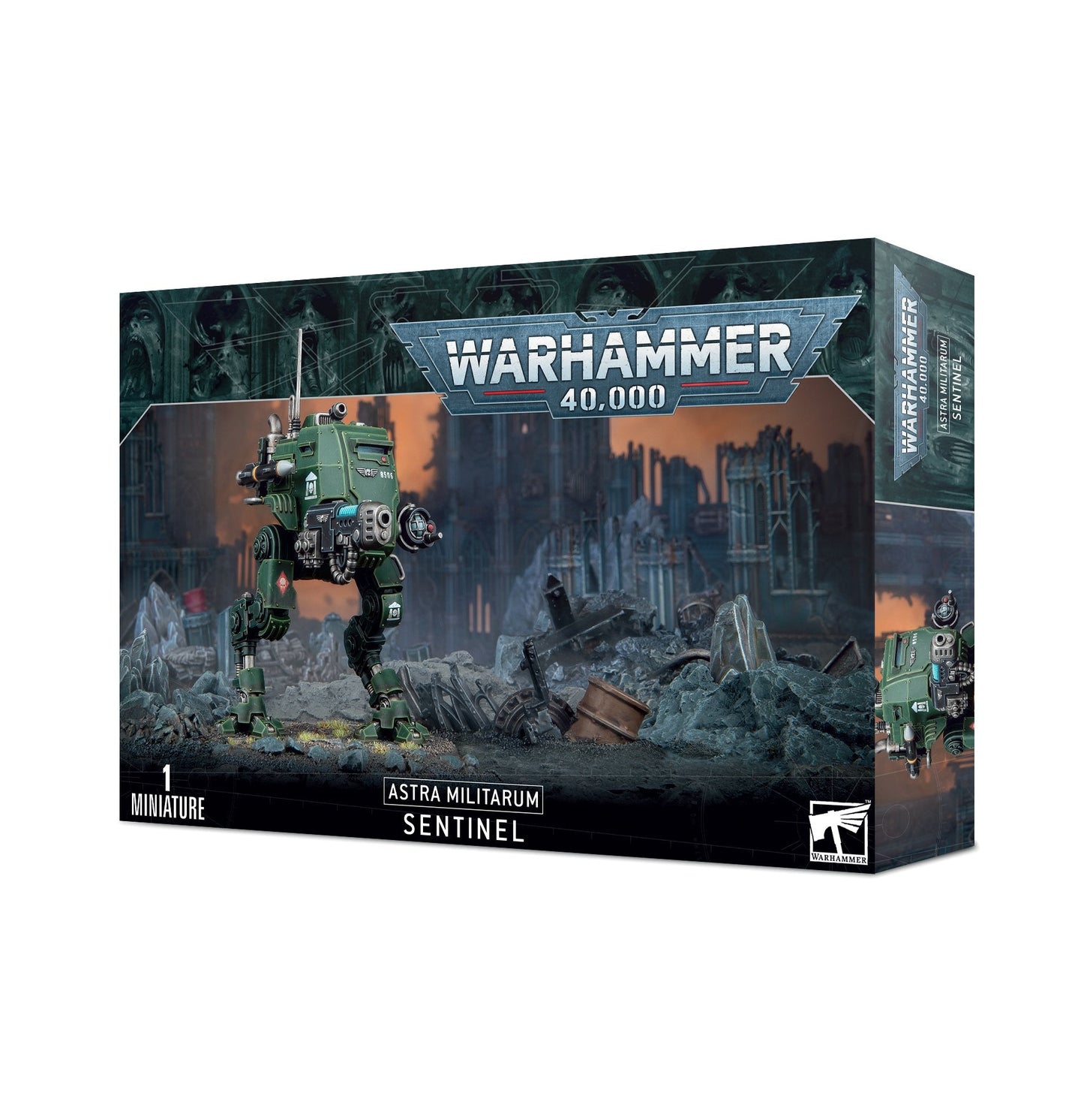 Astra Militarum Sentinel Modell Warhammer 40000 Deutsch