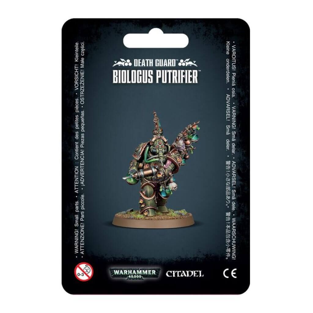 Warhammer 40k Biologus Putrifier Putrefaktor Death Guard Miniatur Modell