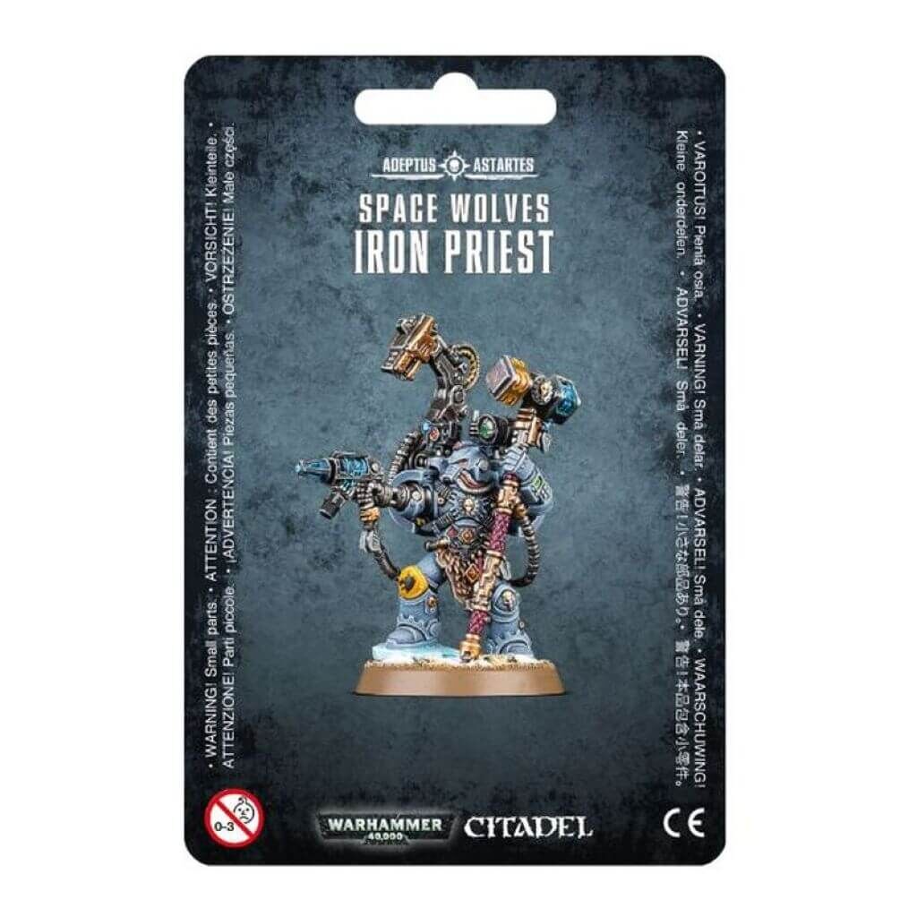 Warhammer 40k Iron Priest Space Wolves NEU Miniatur