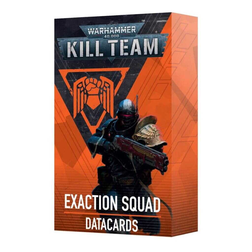 Warhammer Kill Team Datacards: Exaction Squad - engl.