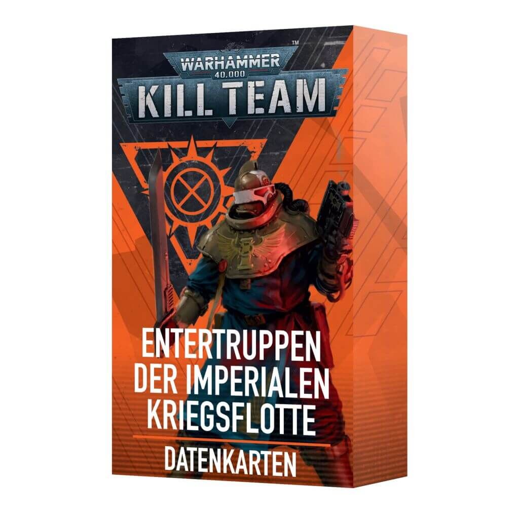 Warhammer Kill Team Datenkarten: Entertruppen der Imperialen Kriegsflotte