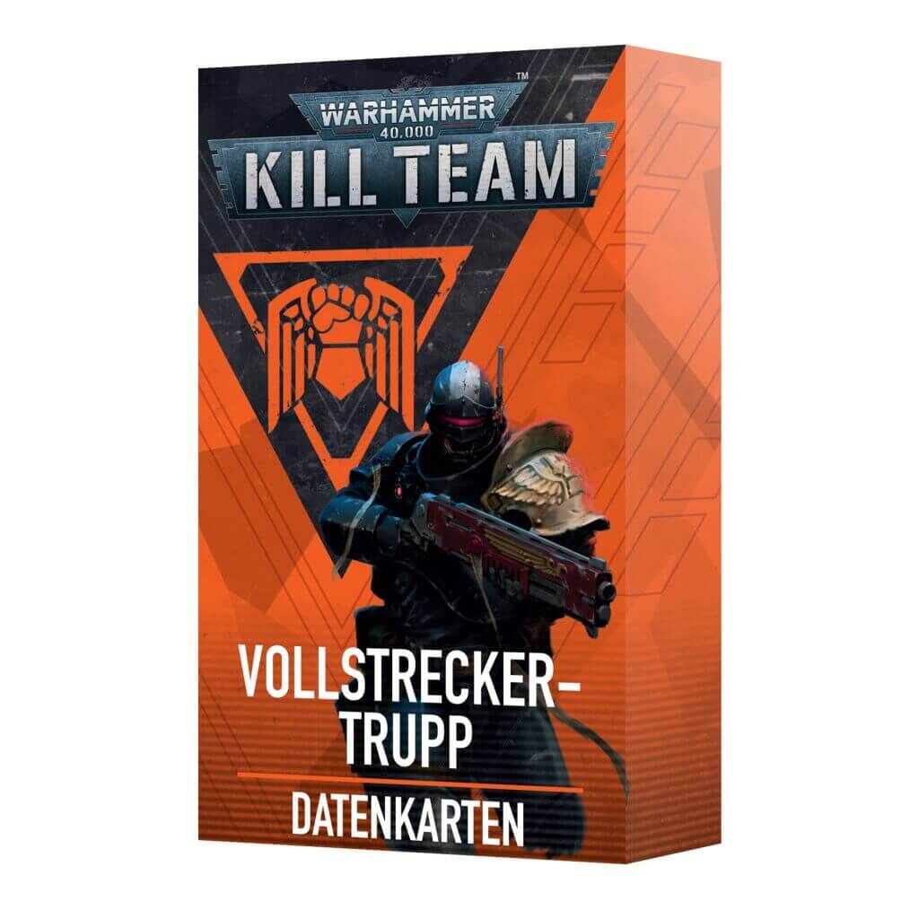 Warhammer Kill Team Datenkarten: Vollstreckertrupp DEUTSCH