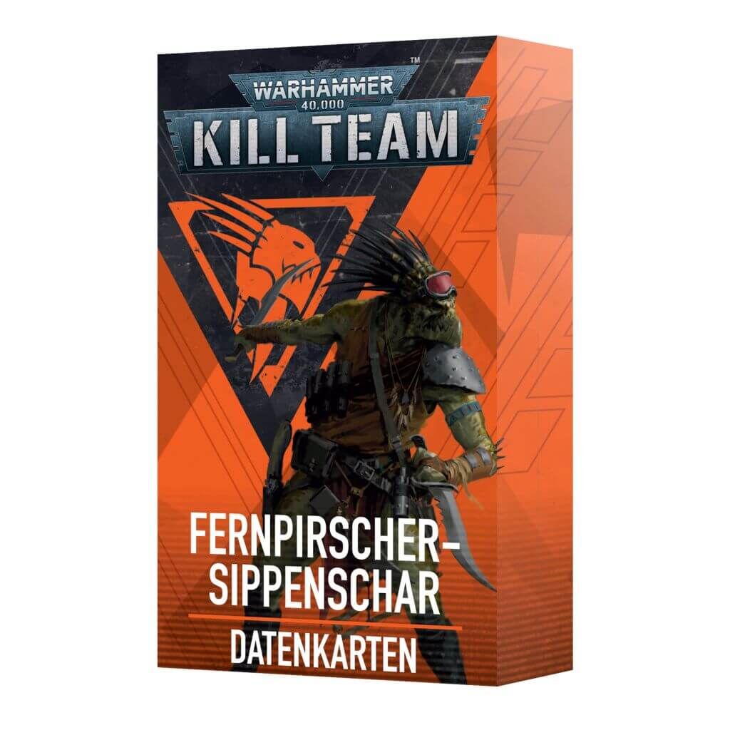 Warhammer Kill Team Datenkarten: Fernpirscher-Sippenschar T'au deutsch