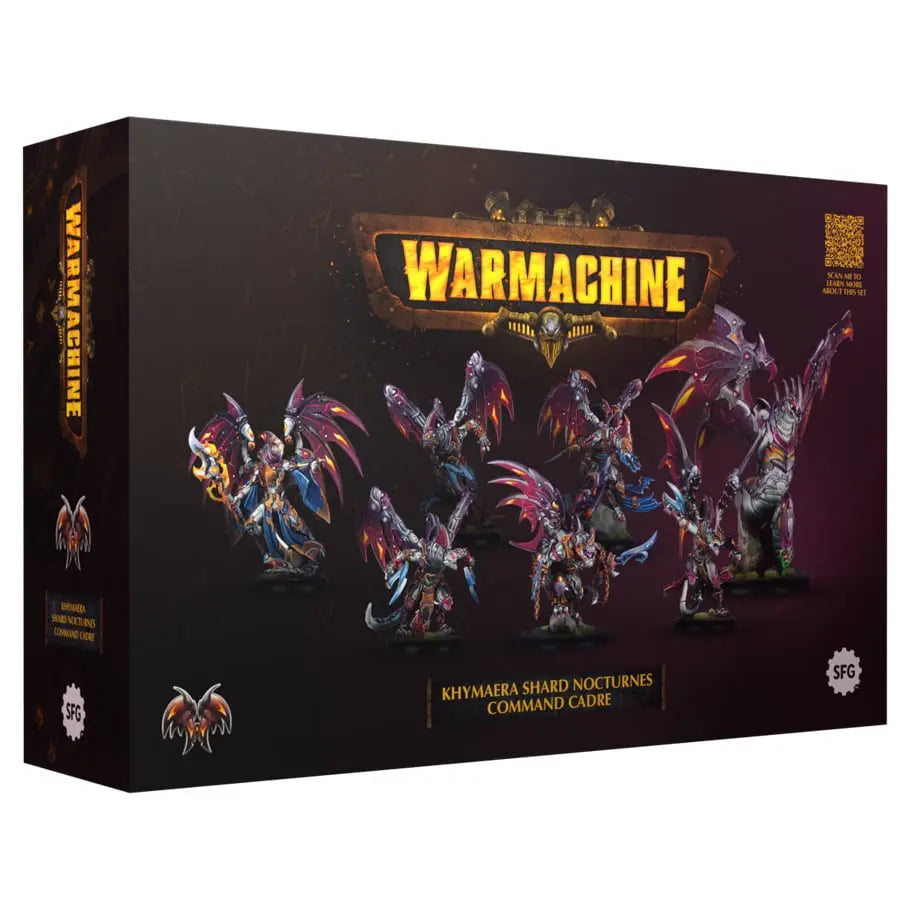 Warmachine: KMR Shard Nocturnes Command Cadre (HIPS)