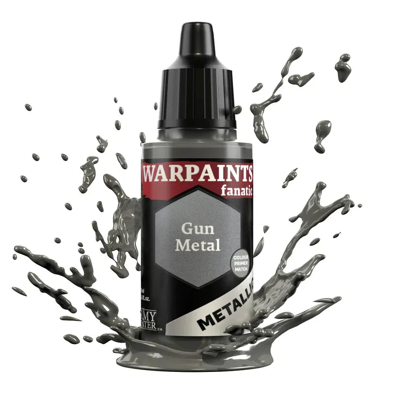 Army Painter Gun Metal Warpaints Fanatic Metallic 18 ml
