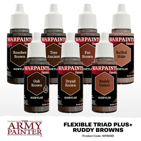 Army Painter Ruddy Browns Flexible Triad PLUS+ APWP8089P Neu
