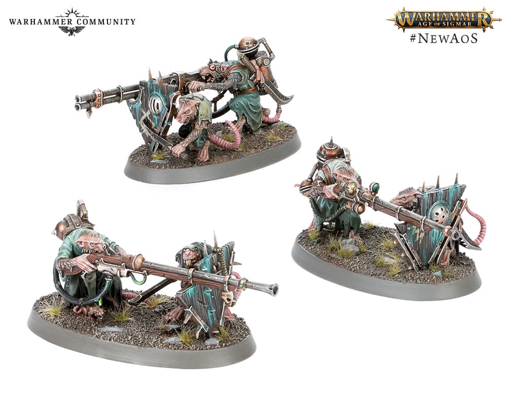 Warplock Jezzails - Skaven - Skaventide - Warhammer Age Of Sigmar