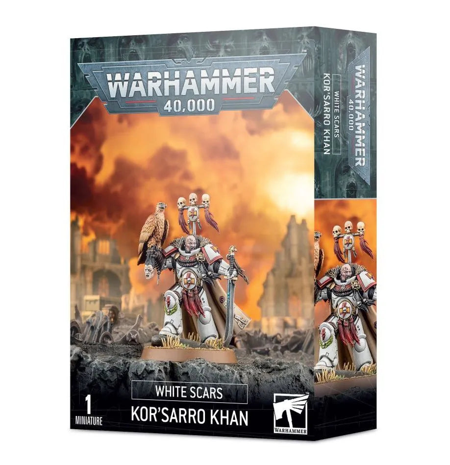 White Scars KOR'SARRO KHAN Space Marines Warhammer 40k Miniatur