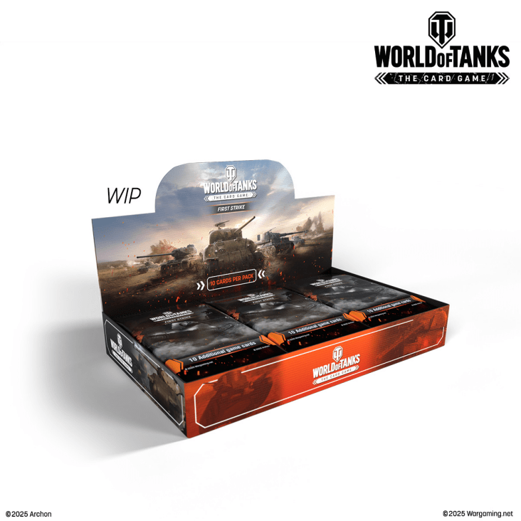 World of Tanks TCG Booster Display Box First Strike 24 Packs (Engl.)