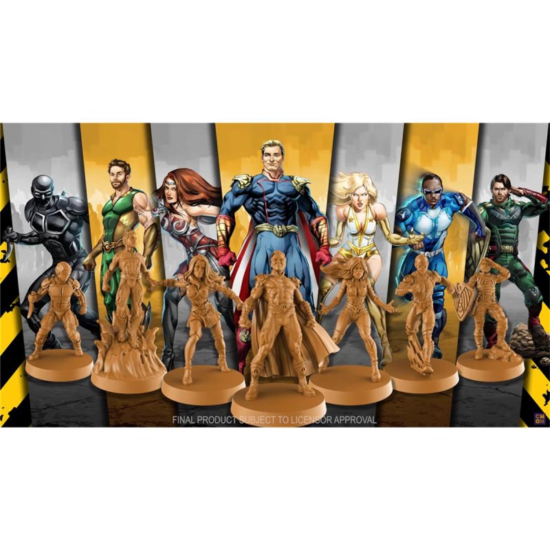 CMON Zombicide: 2nd Edition - The Boys Pack #1: The Seven Englisch
