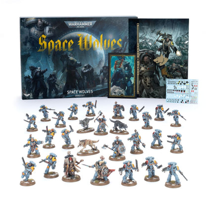 Warhammer 40k Space Wolves Army Set Englisch Battleforce