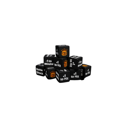 Baron of Dice Battleshock and Counter Dice (25ct) – Würfel D6 für Universal Dice