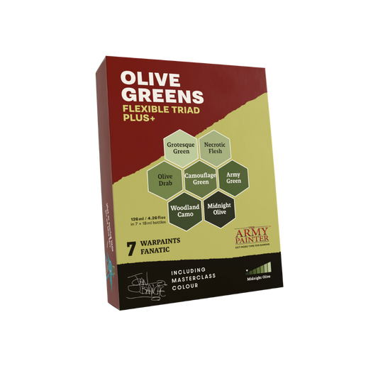 Army Painter Olive Greens Flexible Triad PLUS+ APWP8091P Farbe